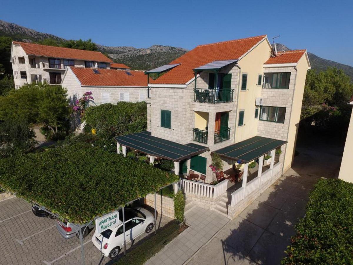 Apartments Maestral Оребич Екстер'єр фото