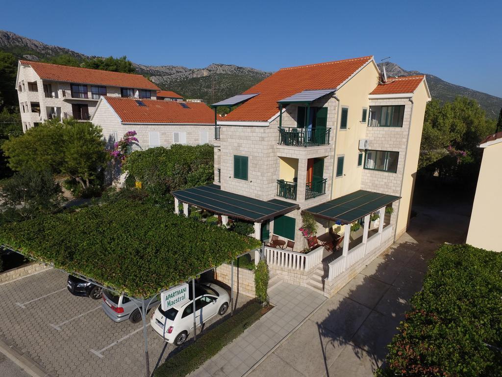 Apartments Maestral Оребич Екстер'єр фото