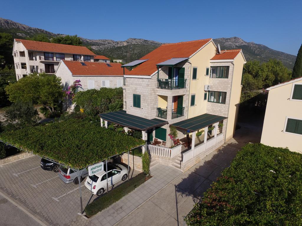 Apartments Maestral Оребич Екстер'єр фото